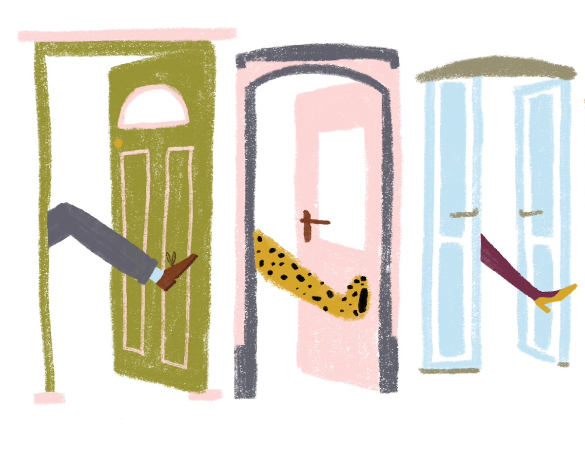 The many doors of Kopa illustration